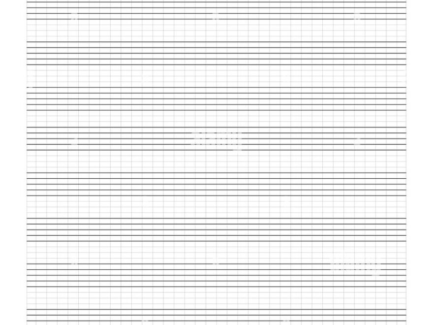 Graph Paper Printable Grid Paper With Stave On A White Background A Blank Music Sheet Paper With Staff Geometric Pattern For Composition Education Stock Vector Image Art Alamy