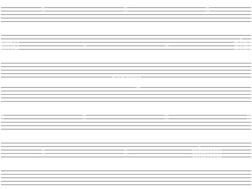 Graph Paper Printable Grid Paper With Stave On A White Background A Blank Music Sheet Paper With Staff Geometric Pattern For Composition Education Stock Vector Image Art Alamy