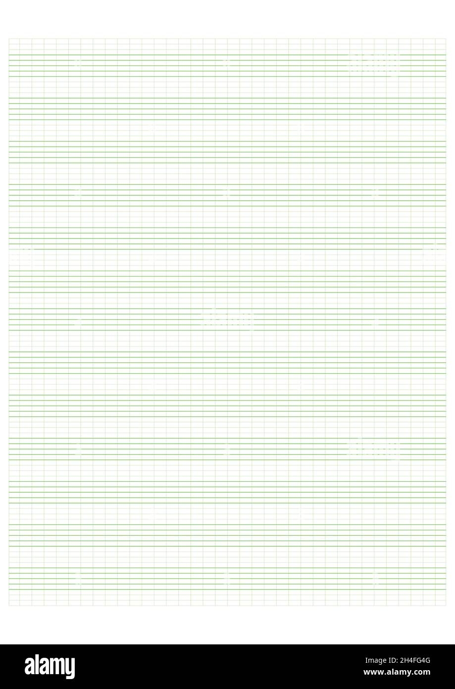 Graph Paper Printable Grid Paper With Stave On A White Background A Blank Music Sheet Paper With Staff Geometric Pattern For Composition Education Stock Vector Image Art Alamy