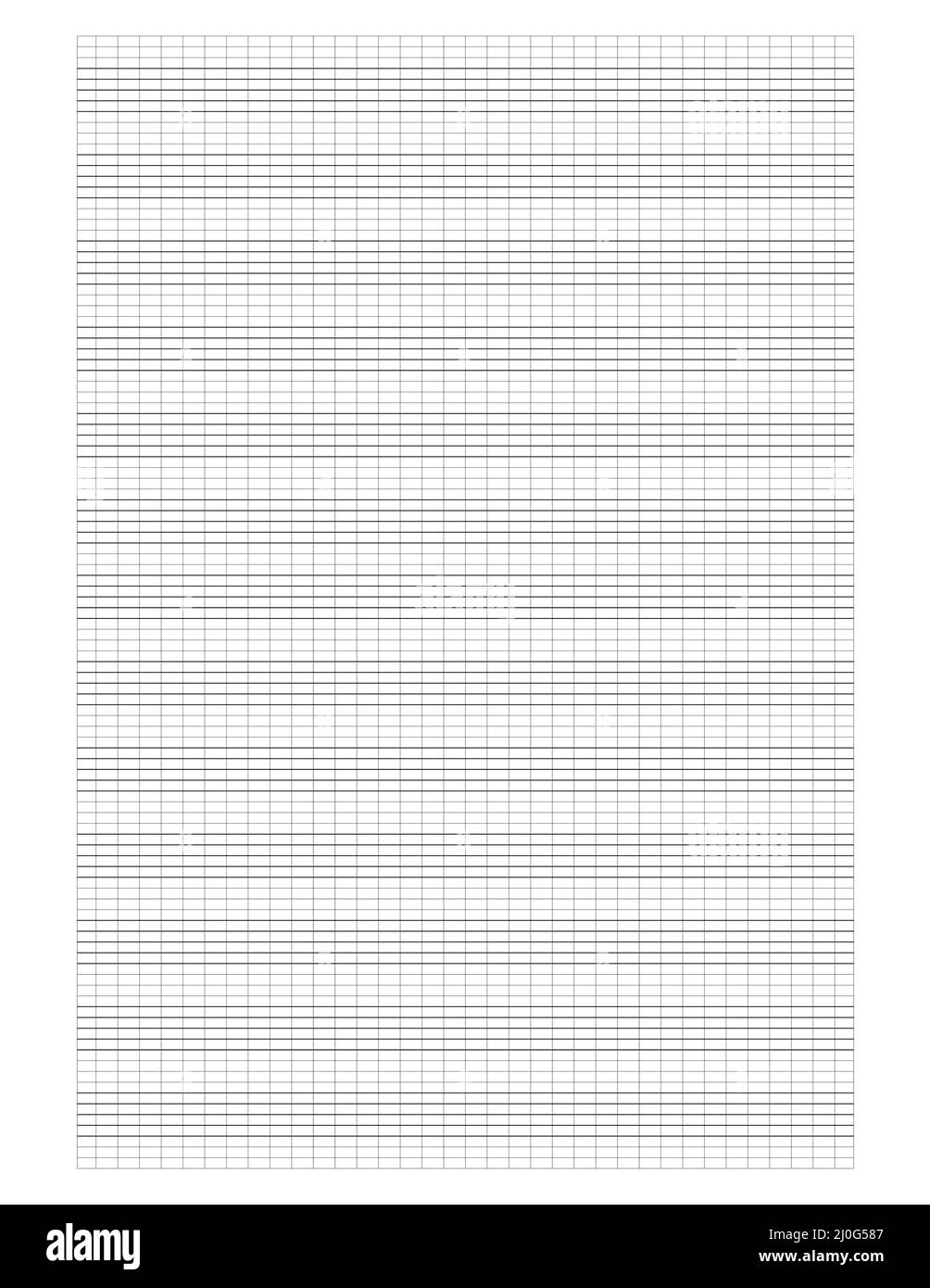 Blank Semi Graph Paper Printable