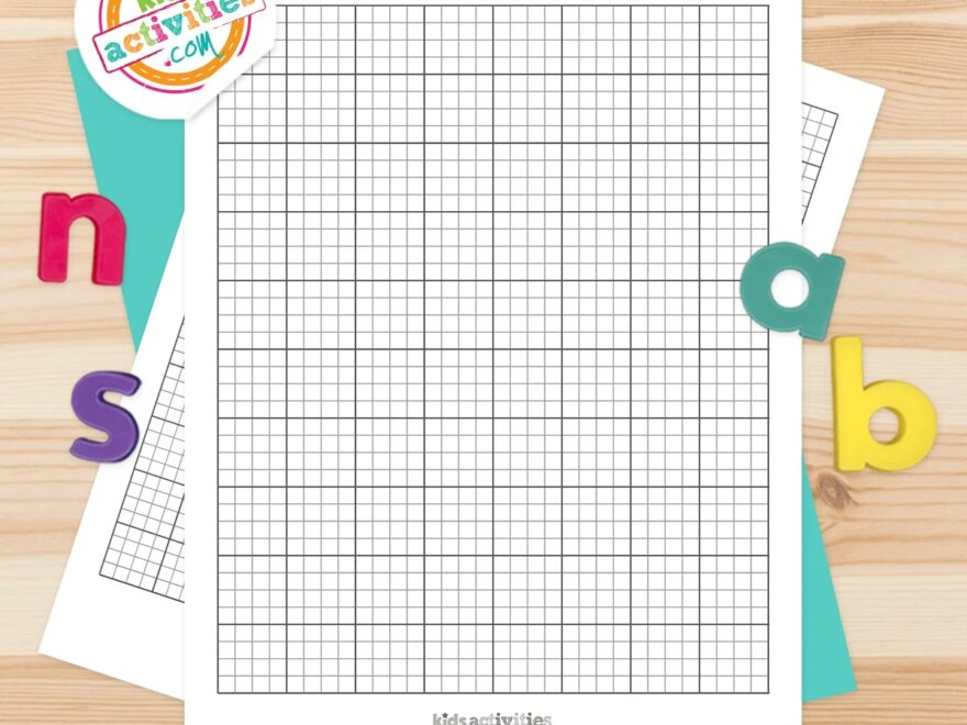 Graph Paper Printable Kids Activities Blog