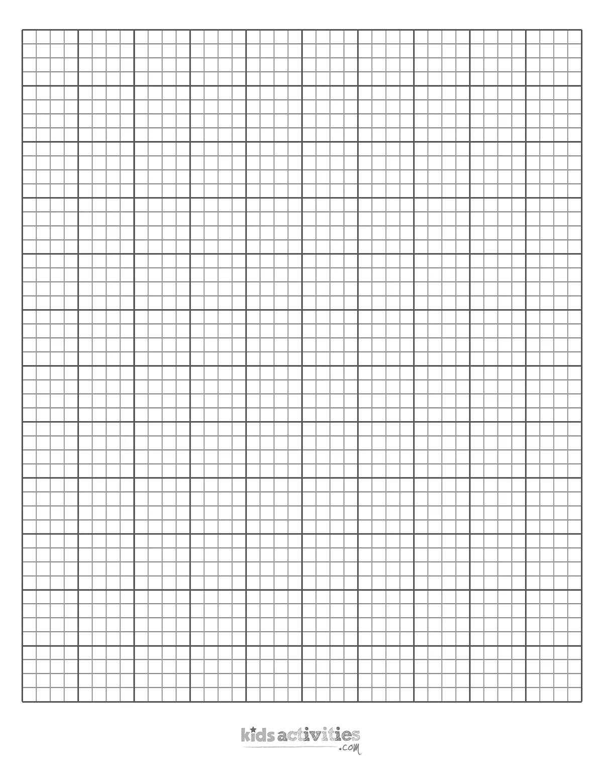 Graph Paper Drawings For Kids