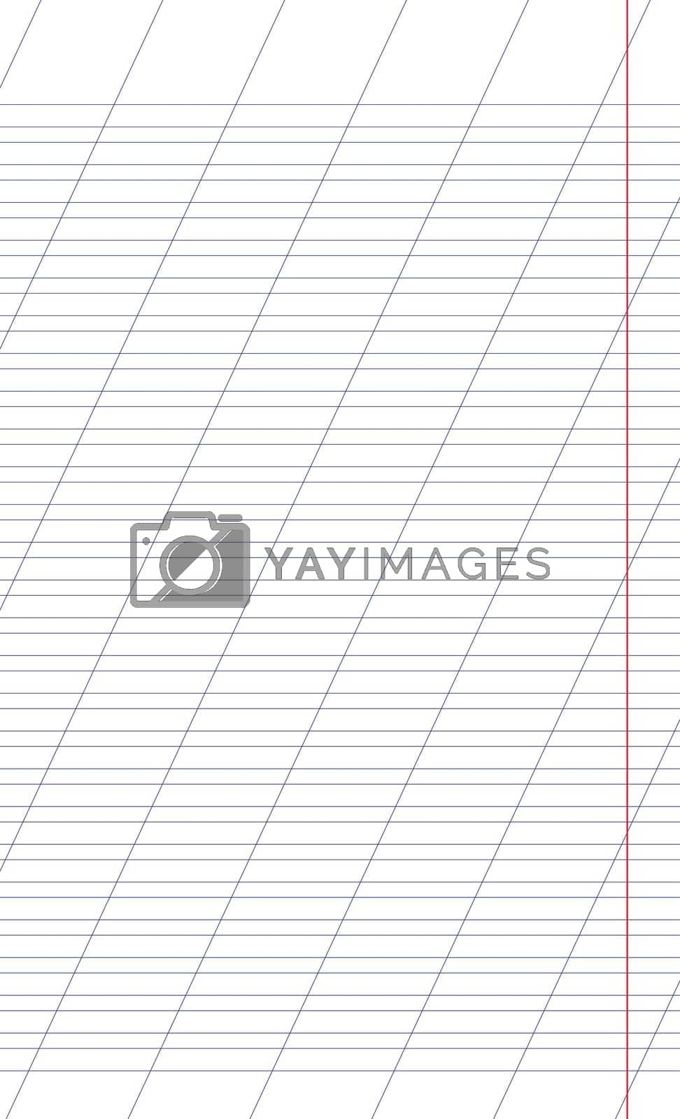 Graph Paper With Horizonal Lines