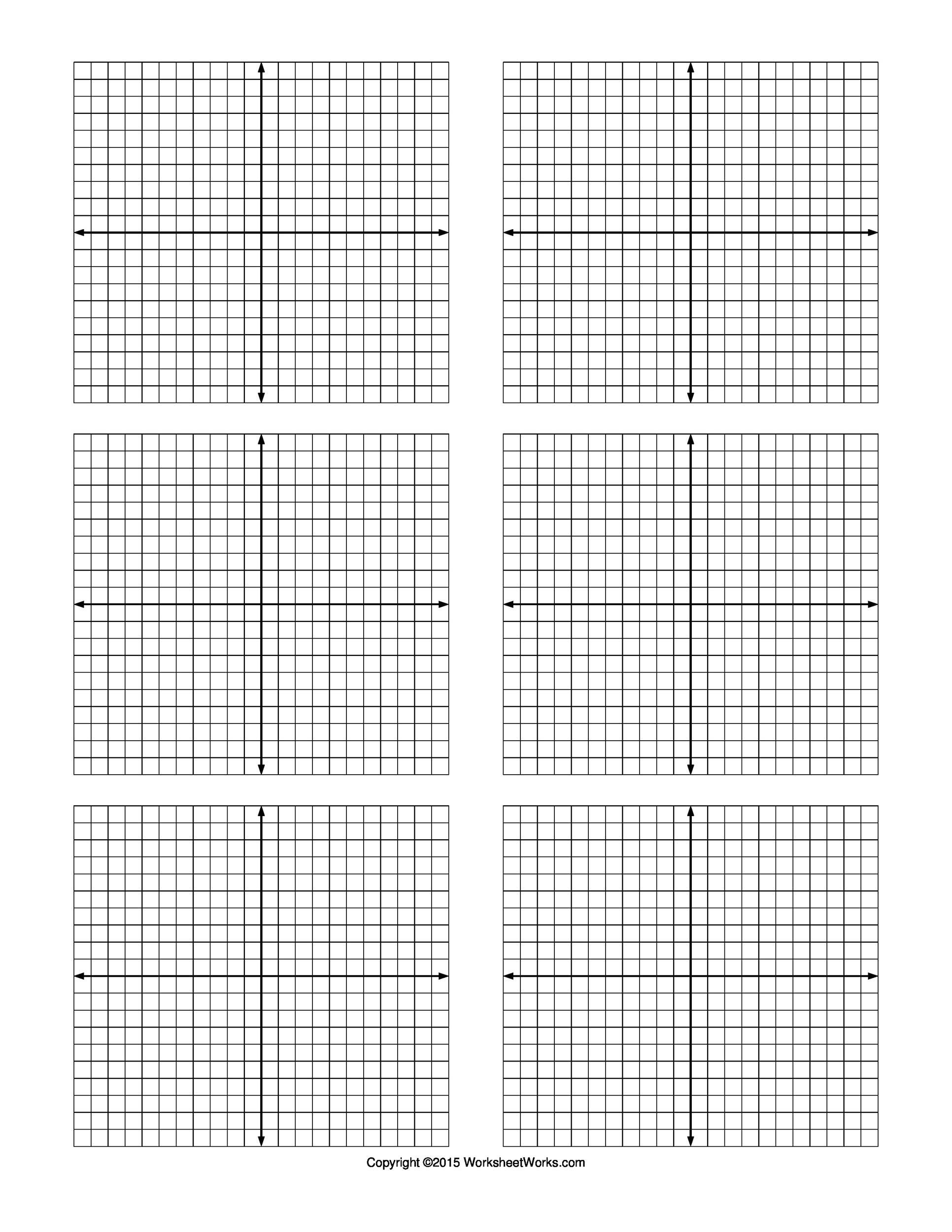 Graph Paper Printable Math Graph Paper Worksheets Library