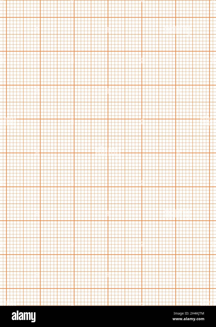 Graph Paper Printable Millimeter Grid Paper With Color Lines Geometric Pattern For School Technical Engineering Line Scale Measurement Realistic Stock Vector Image Art Alamy