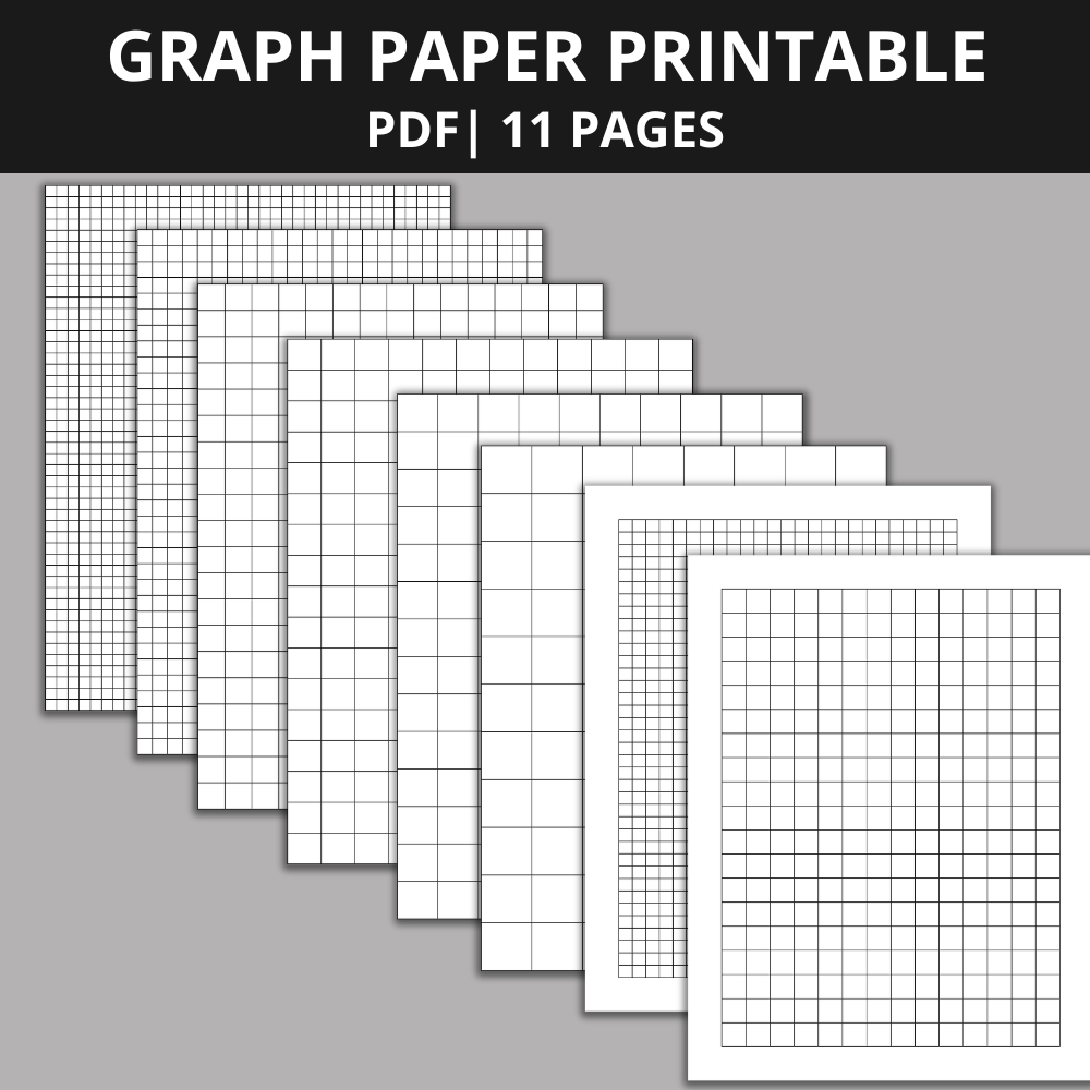 Black And White Graph Paper Printable