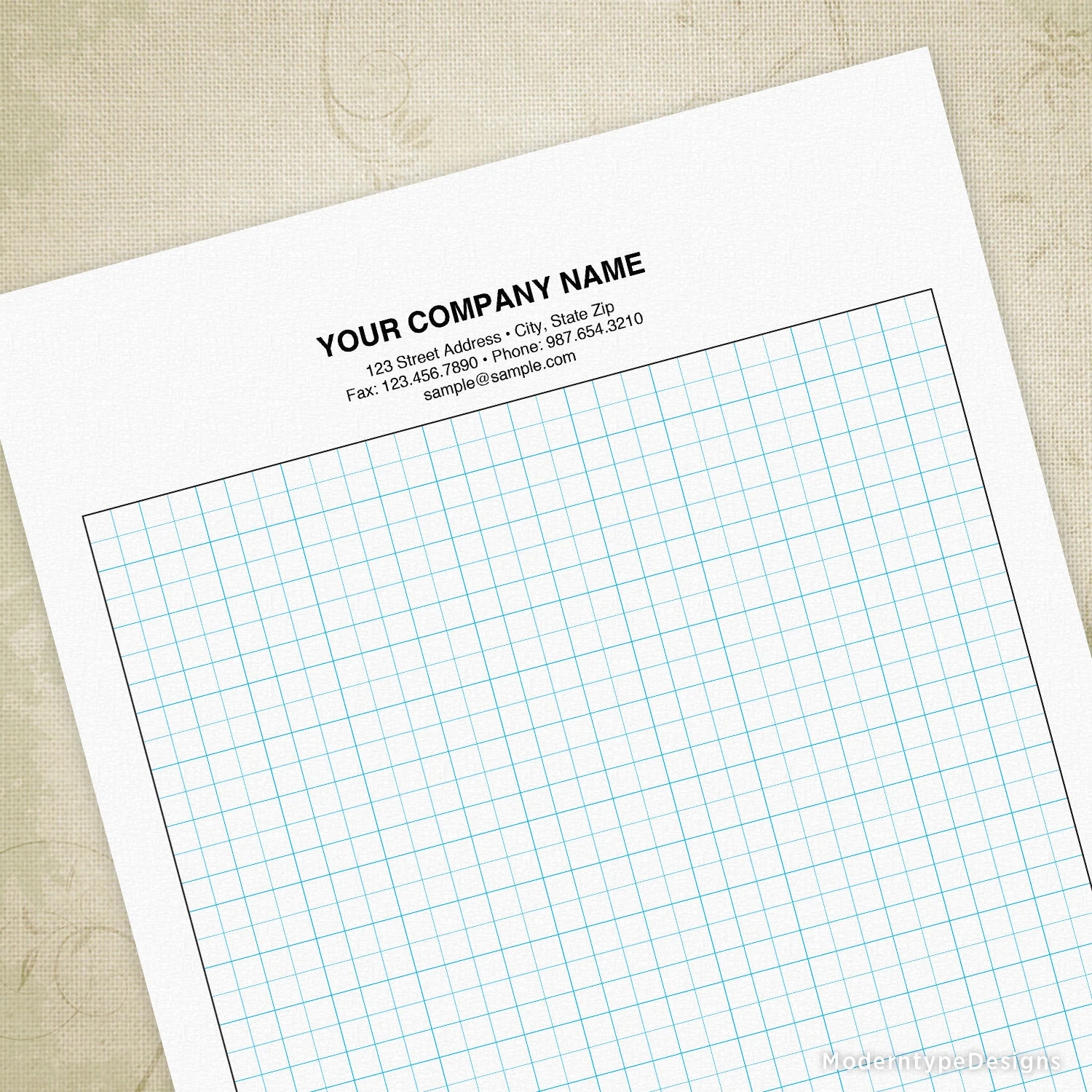 Graph Paper Printable Sheet Drawing Sheet Sketch Pad Grid Paper Editable Custom Template Digital File Instant Download Grp001 Etsy