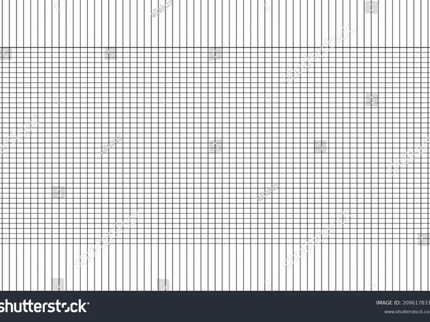Graph Paper Printable Squared Grid Paper Stock Vector Royalty Free 2096178337 Shutterstock