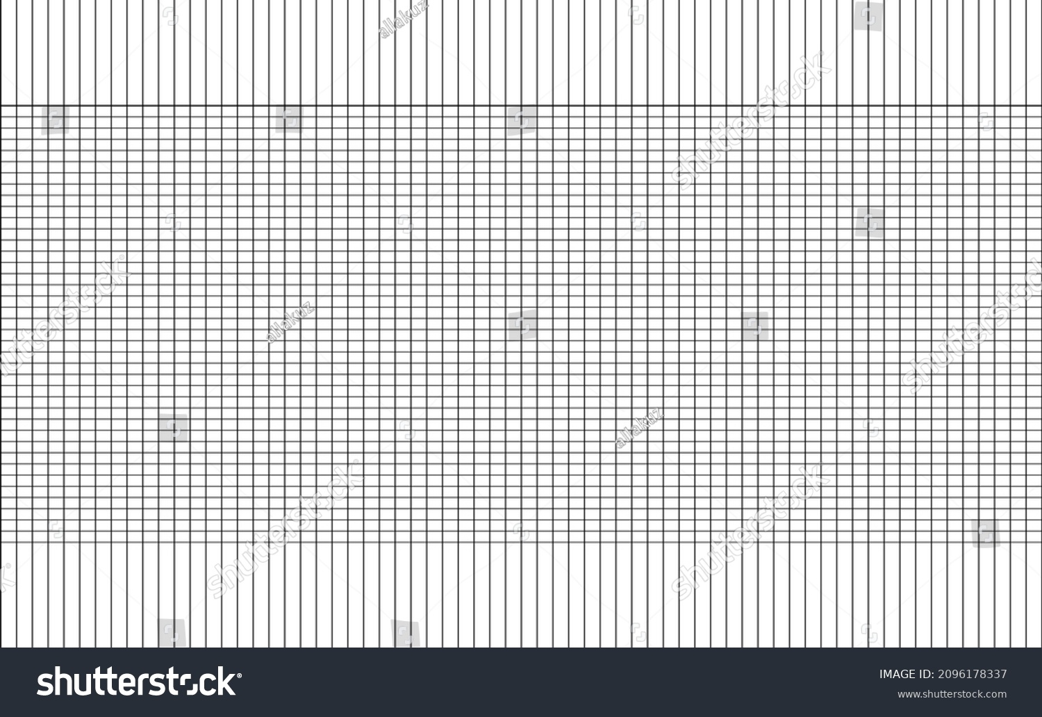 Graph Paper Printable Squared Grid Paper Stock Vector Royalty Free 2096178337 Shutterstock