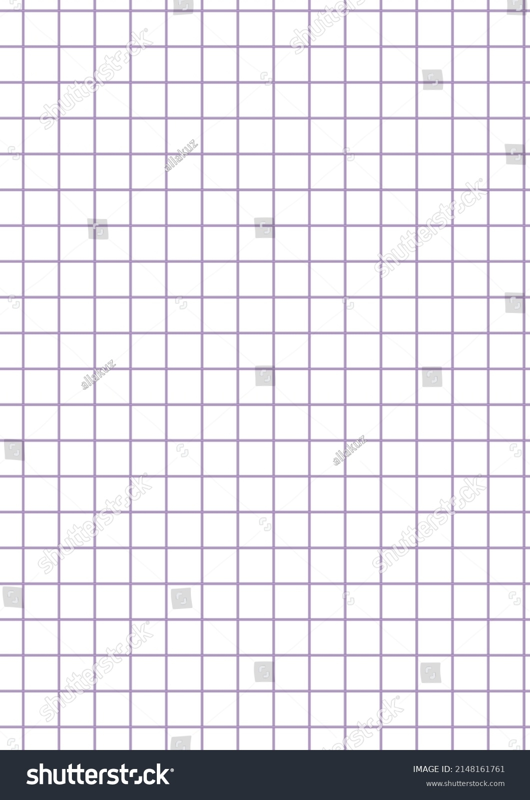 Graph Paper Printable Squared Grid Paper Stock Vector Royalty Free 2148161761 Shutterstock