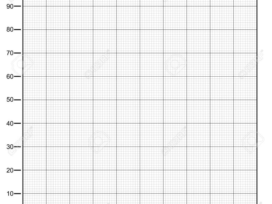 Graph Paper Printable Squared Grid Paper Stock Vector Royalty Worksheets Library