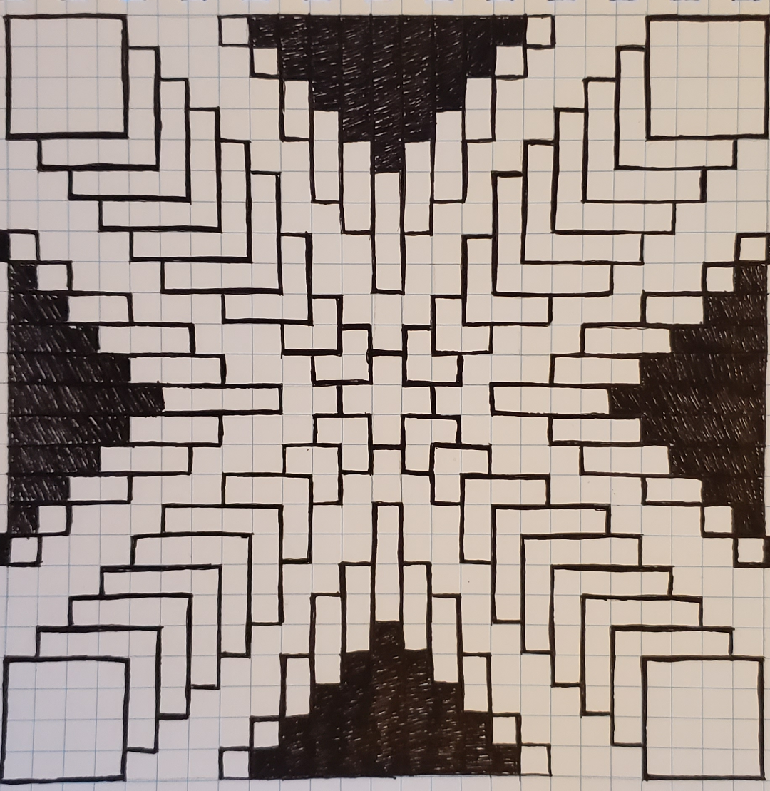 Graph Paper Sketch R geometric