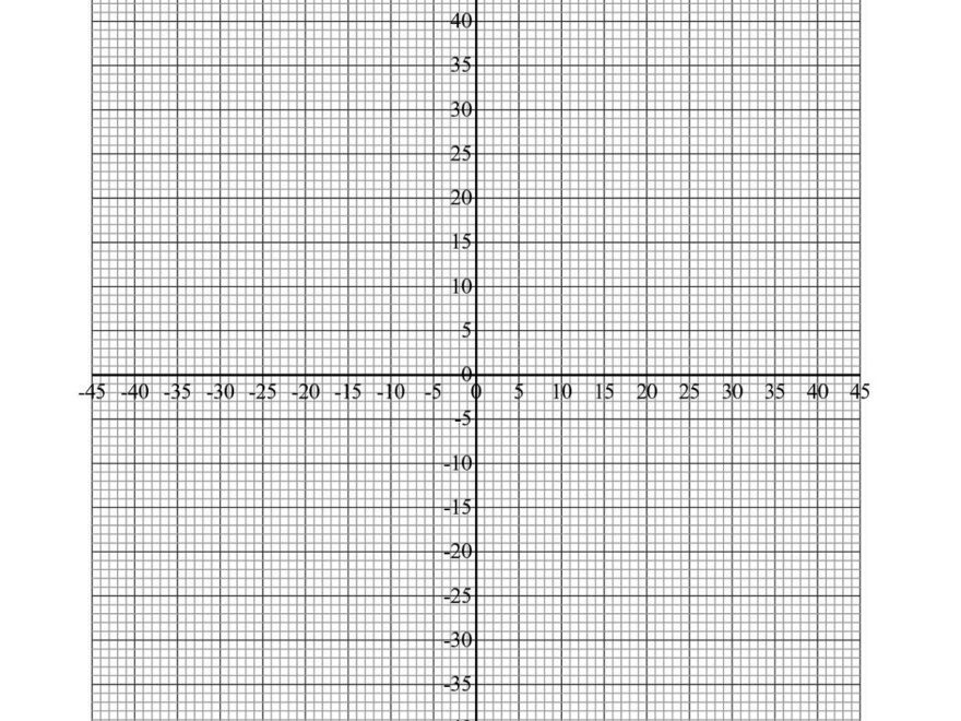 Graph Paper Worksheets To Print Activity Shelter