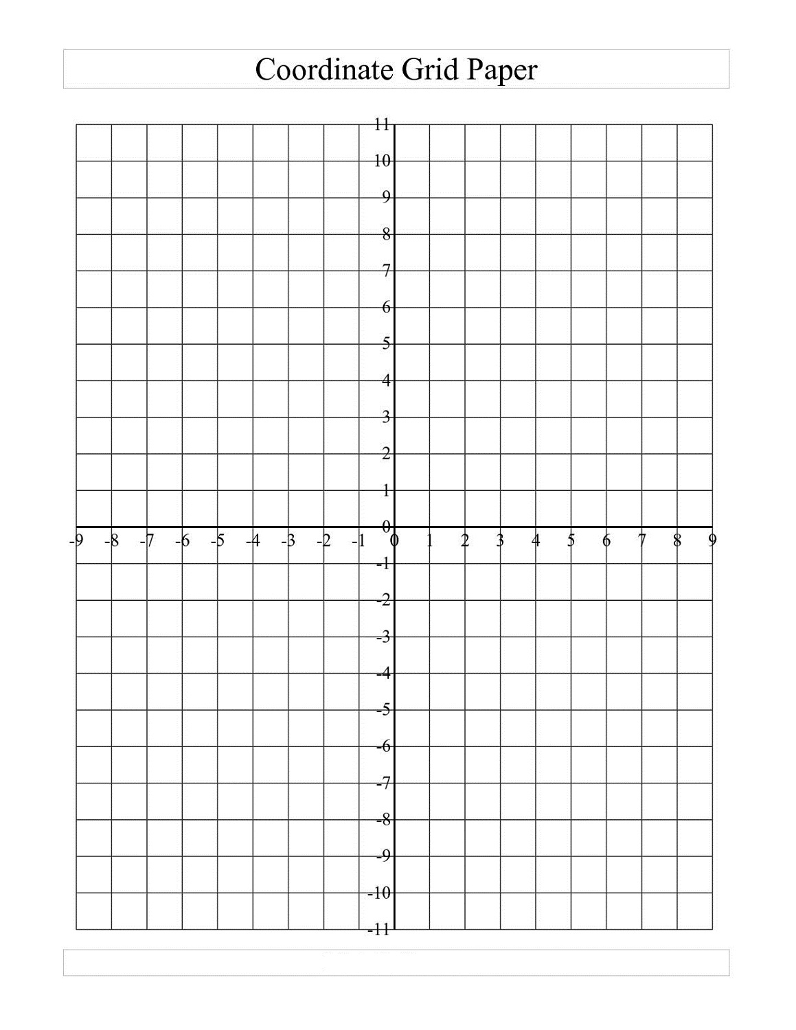 Printable Kids Graph Paper