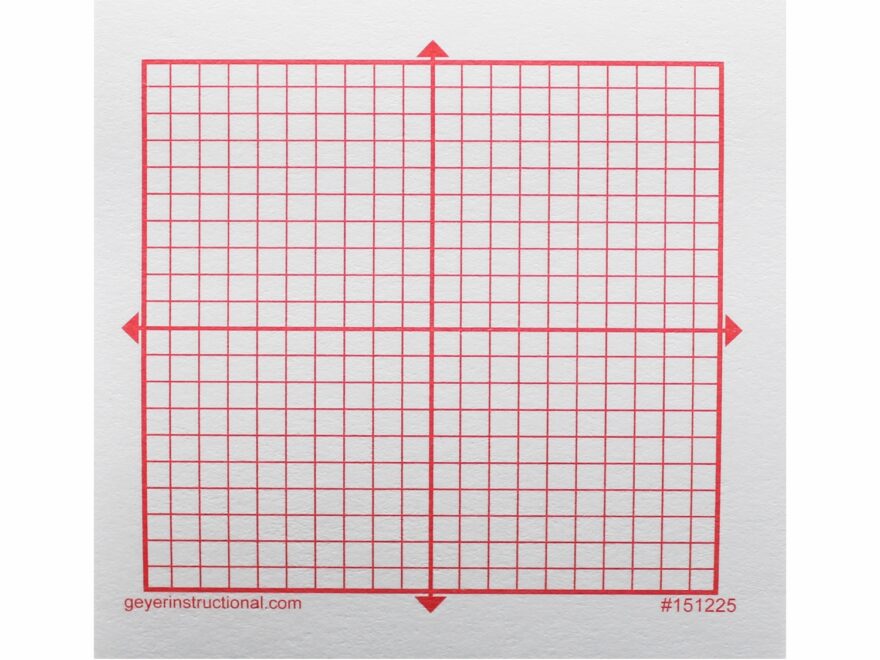 Graphing 3M Post it Notes XY Axis 20 X 20 Square Grid 4 Pads The Teachers Lounge