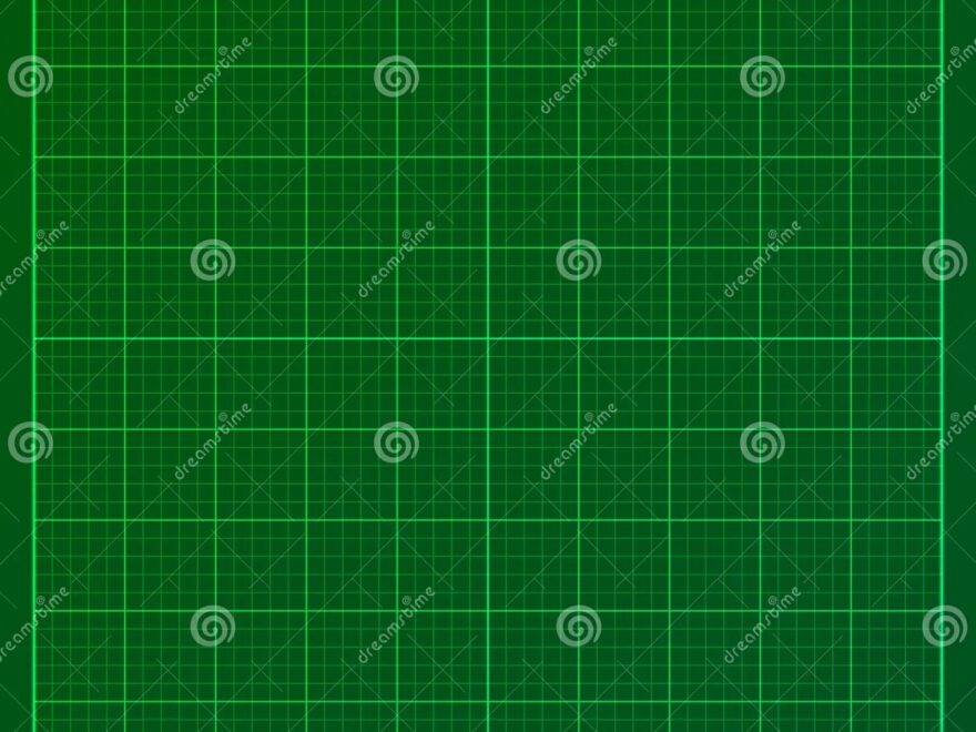 Green Graph Paper Stock Vector Illustration Of Element 35872686