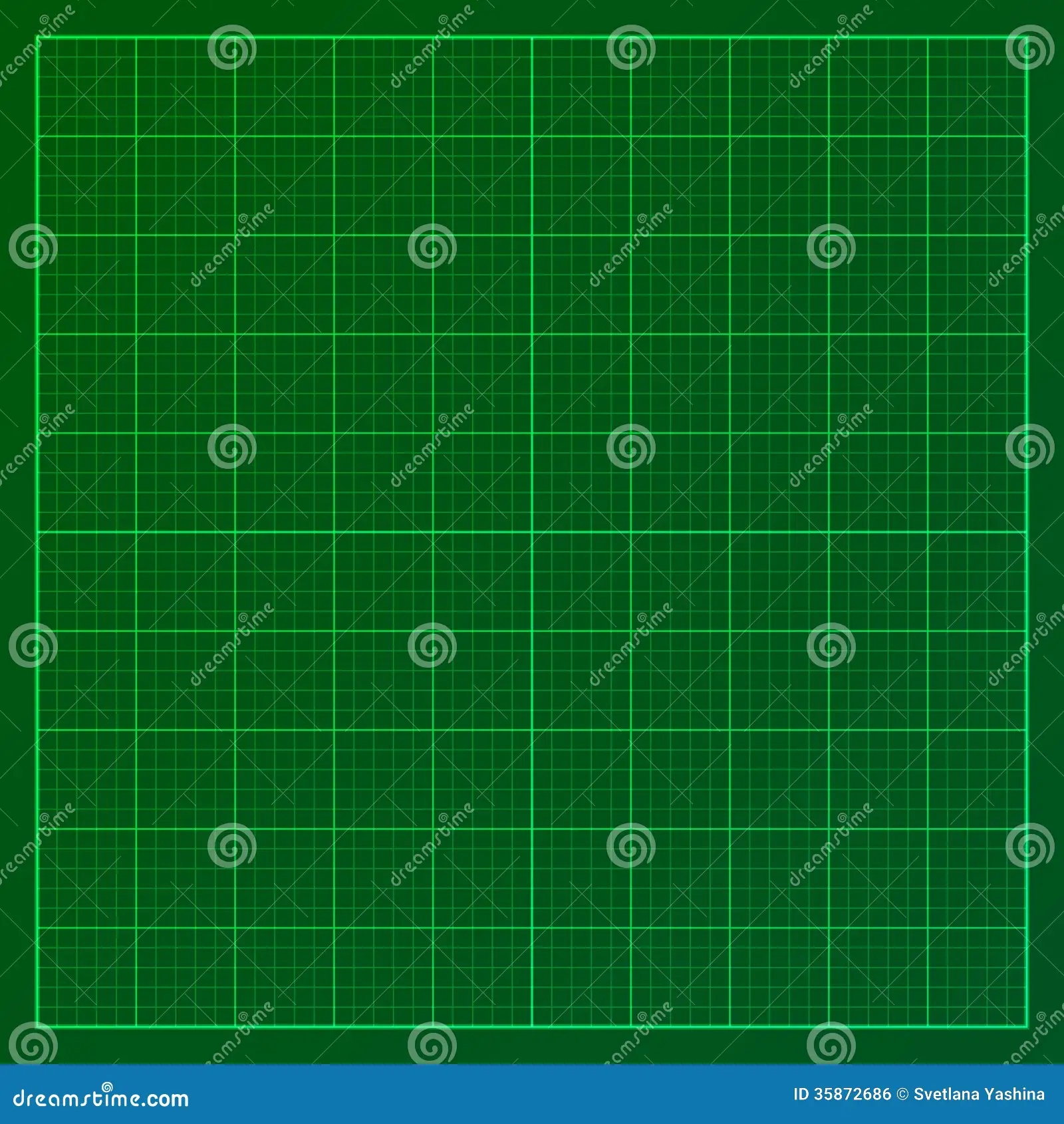 Green Graph Paper Stock Vector Illustration Of Element 35872686