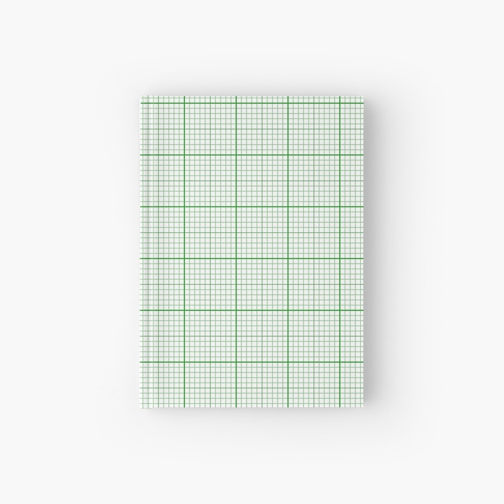 Green Graph Paper V001 Journal For Sale By Rupertrussell Redbubble