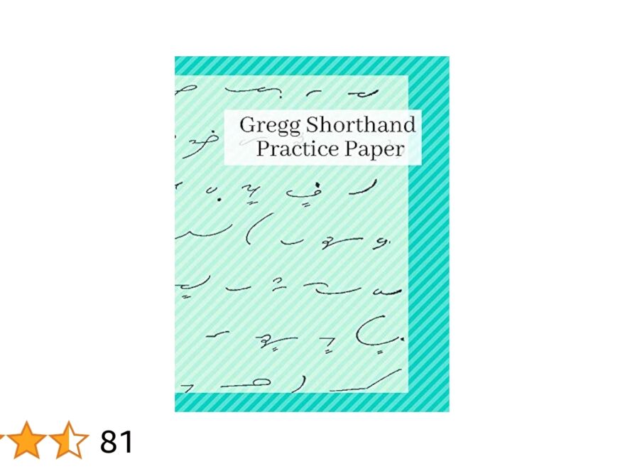 Gregg Shorthand Practice Paper Gregg Shorthand Notebook For Faster Writing And Taking Notes With Large Steno Book Blue Design E Smith 9781798413913 Amazon Books