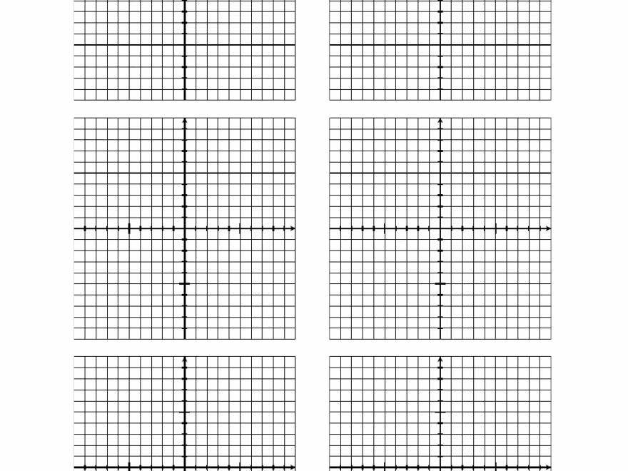 Grid Graph Paper 6 Per Page Download Printable PDF Templateroller