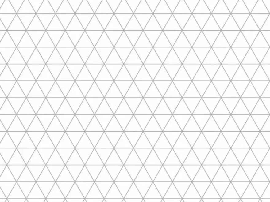 GRID GRAPH PAPER A0 A1 A21 Size Isometric Hexagon 5mm Triangles Premium Paper Etsy