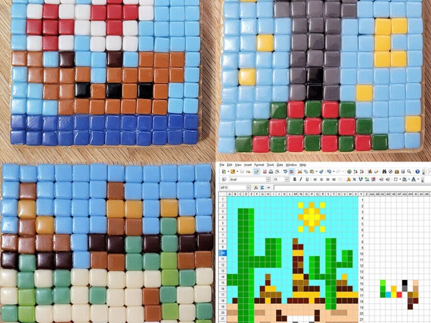 Grid Mosaic Teaching Tool How To Mosaic Blog