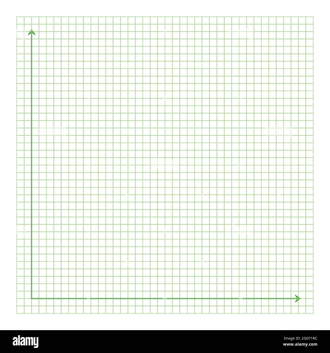 Grid Paper Mathematical Graph Cartesian Coordinate System With X axis Y Axis Squared Background With Color Lines Geometric Pattern For School Stock Vector Image Art Alamy