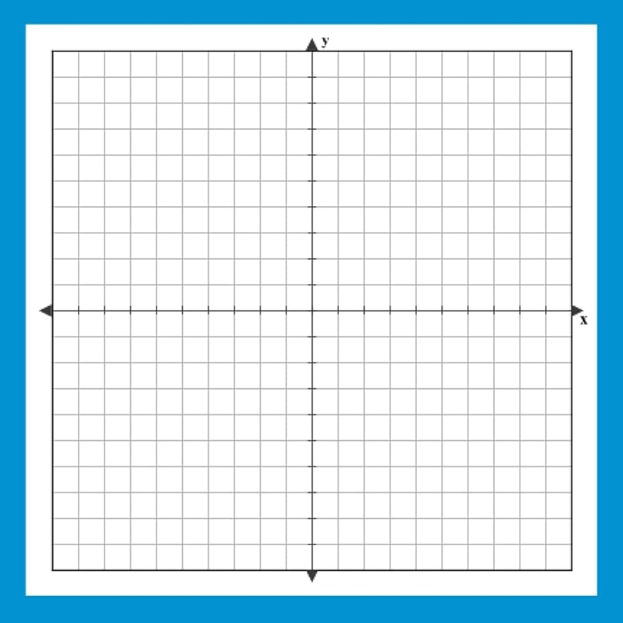 Grid Paper Notebook Mini Graph Paper With X And Y Axis For Algebra 4 Squares Per Inch Coordinate Graphing Paper Note Book 1 4 Inch Quad Ruled 55 Worksheets Library