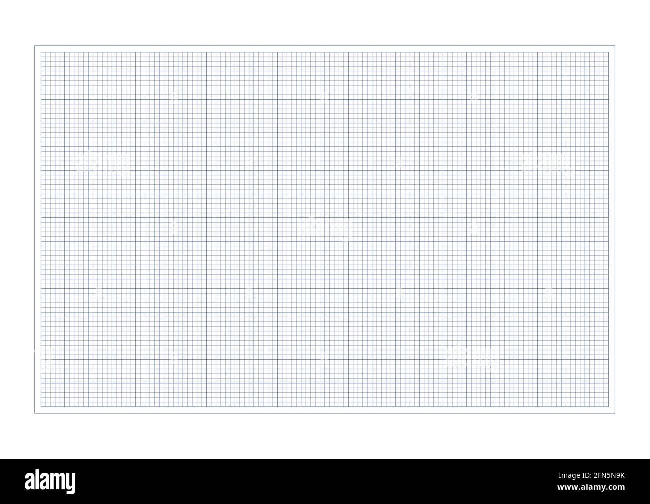 Grid Paper Realistic Blank Lined Paper Sheet In A3 Format Worksheets Library