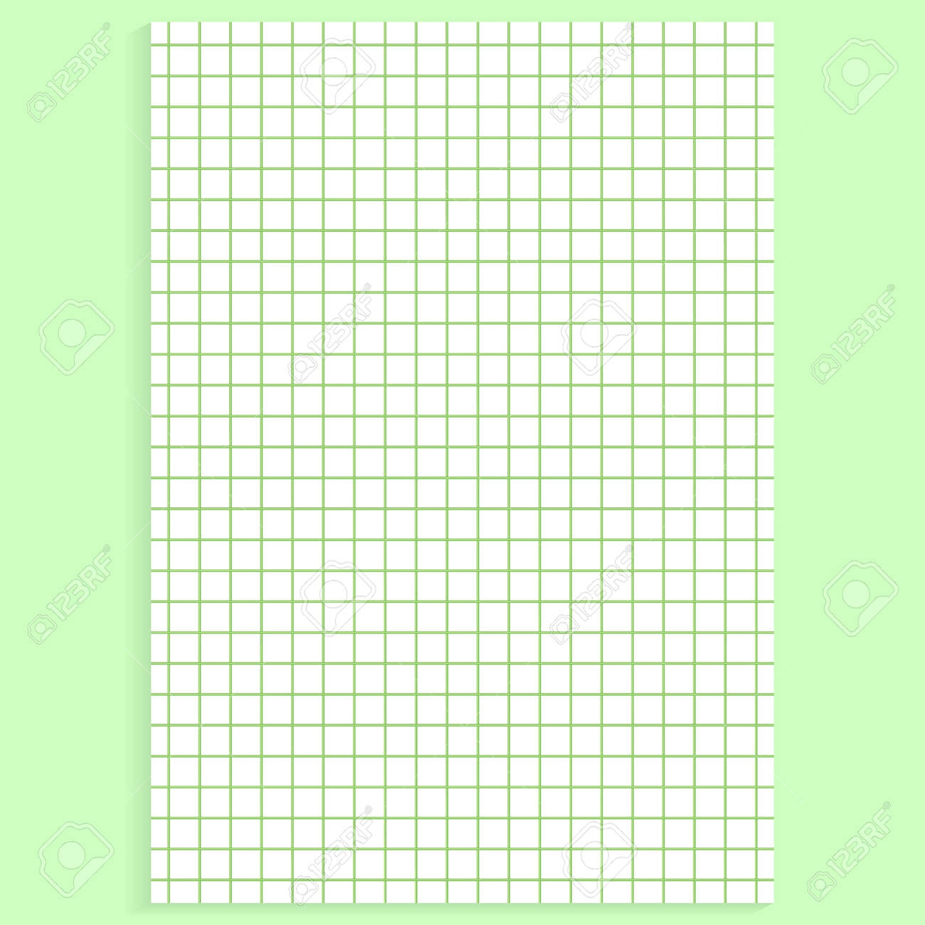 Grid Paper Realistic Blank Lined Paper Sheet In A4 Format Squared Background With Color Graph Geometric Pattern For School Wallpaper Textures Notebook Lined Blank On Transparent Background Royalty Free SVG Cliparts Vectors 