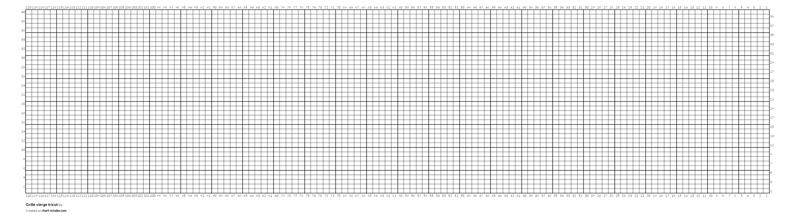 Grille Vierge Tricot By Ang lique Soulier Chart Minder