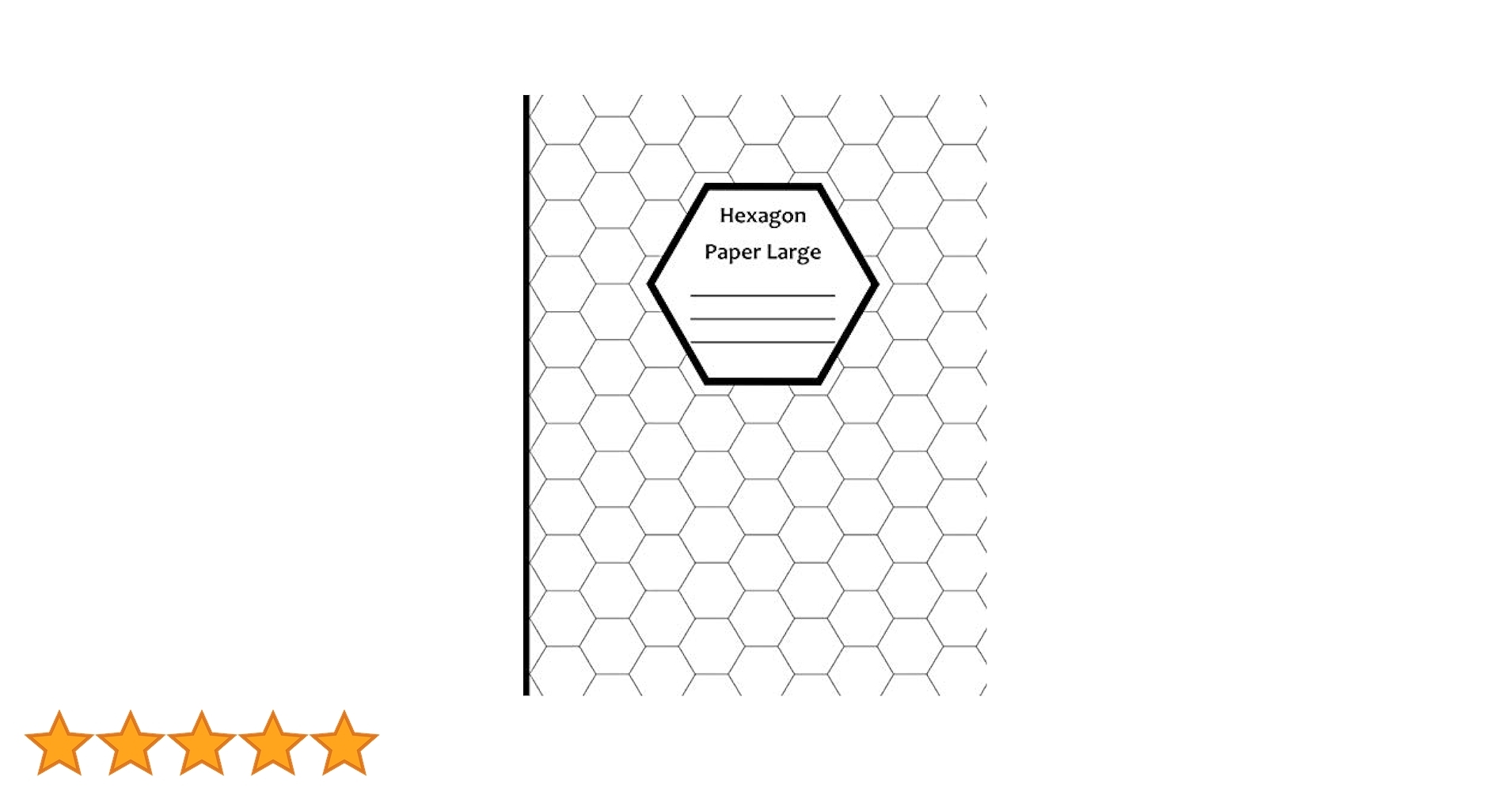 Hexagon Paper Large White Blank Large Hex Graph Paper 8 5 X 11 120 Sheets Factory Red 9781676583752 Amazon Books