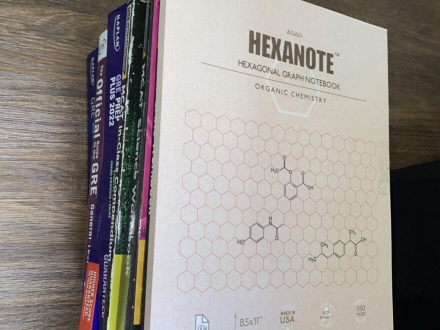 HEXANOTE Hexagonal Graph Notebook Organic Chemistry 150 Pages Hexago NEW 9781985109506 EBay