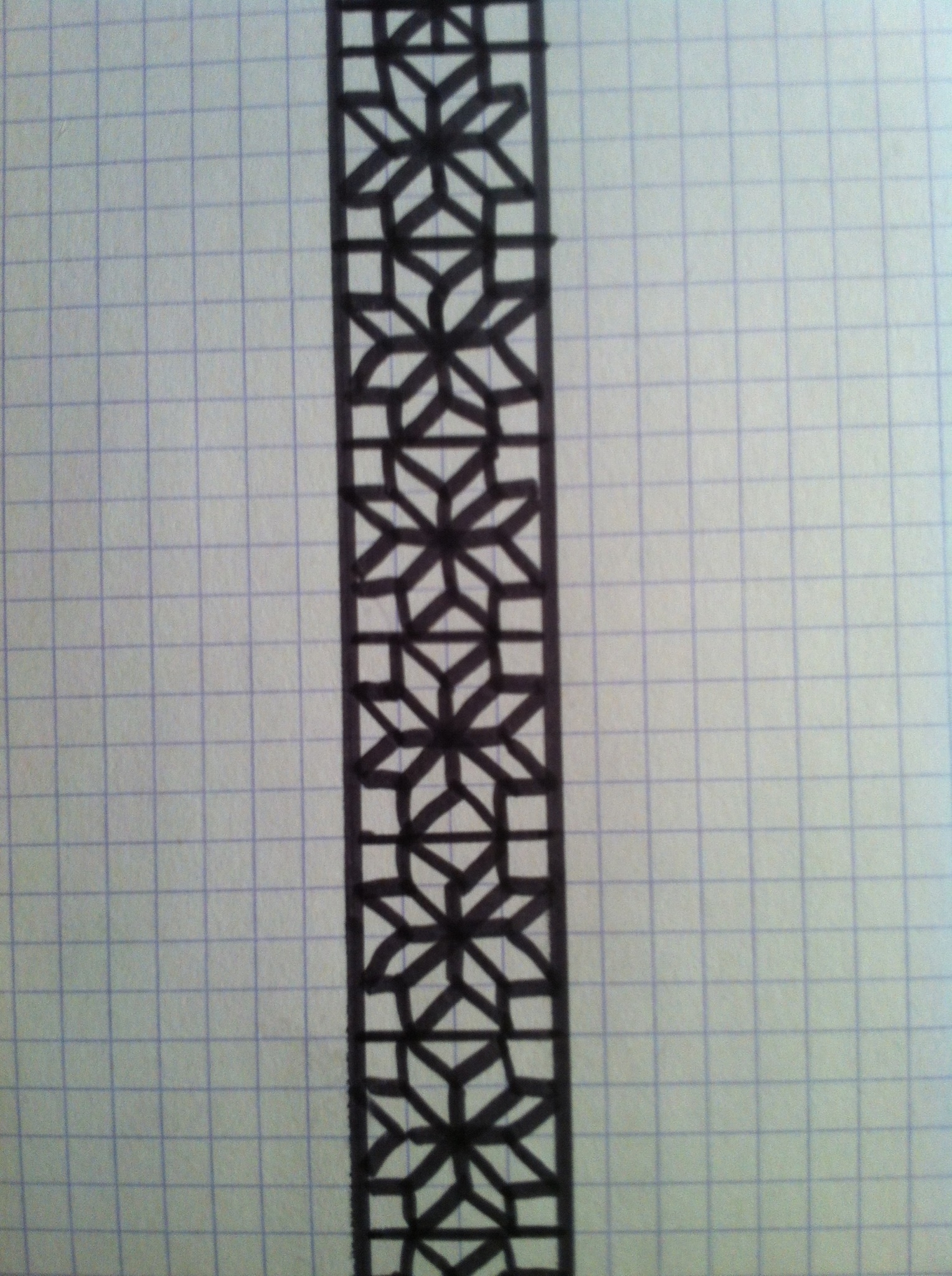 How To Draw A Cool Patern On Graph Paper B C Guides