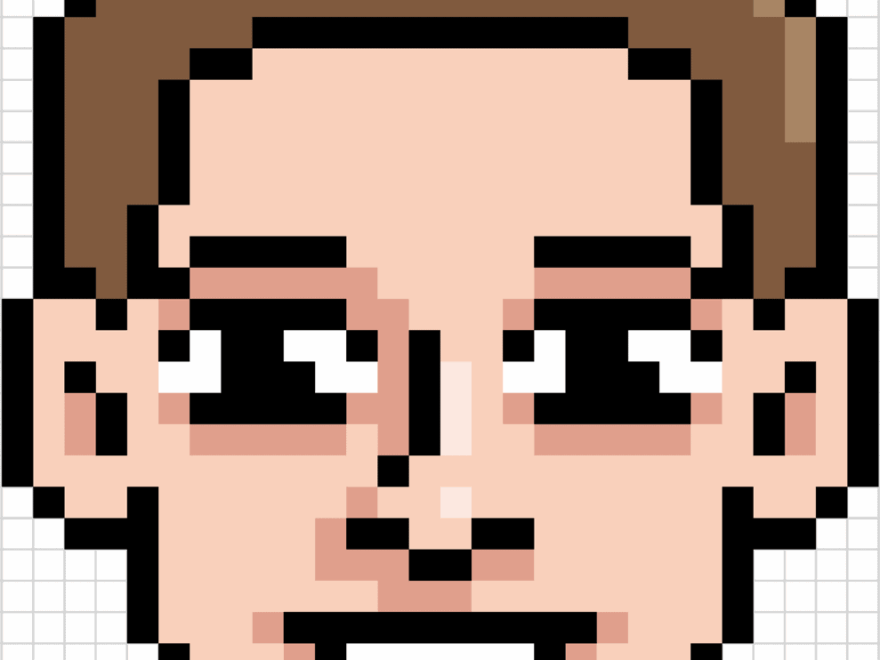 How To Draw A Face Pixel Art Really Easy Drawing Tutorial
