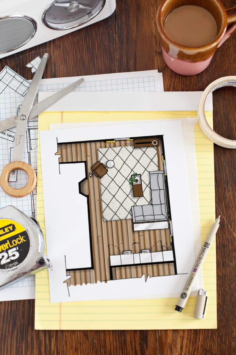 How To Draw A Floor Plan A Beautiful Mess