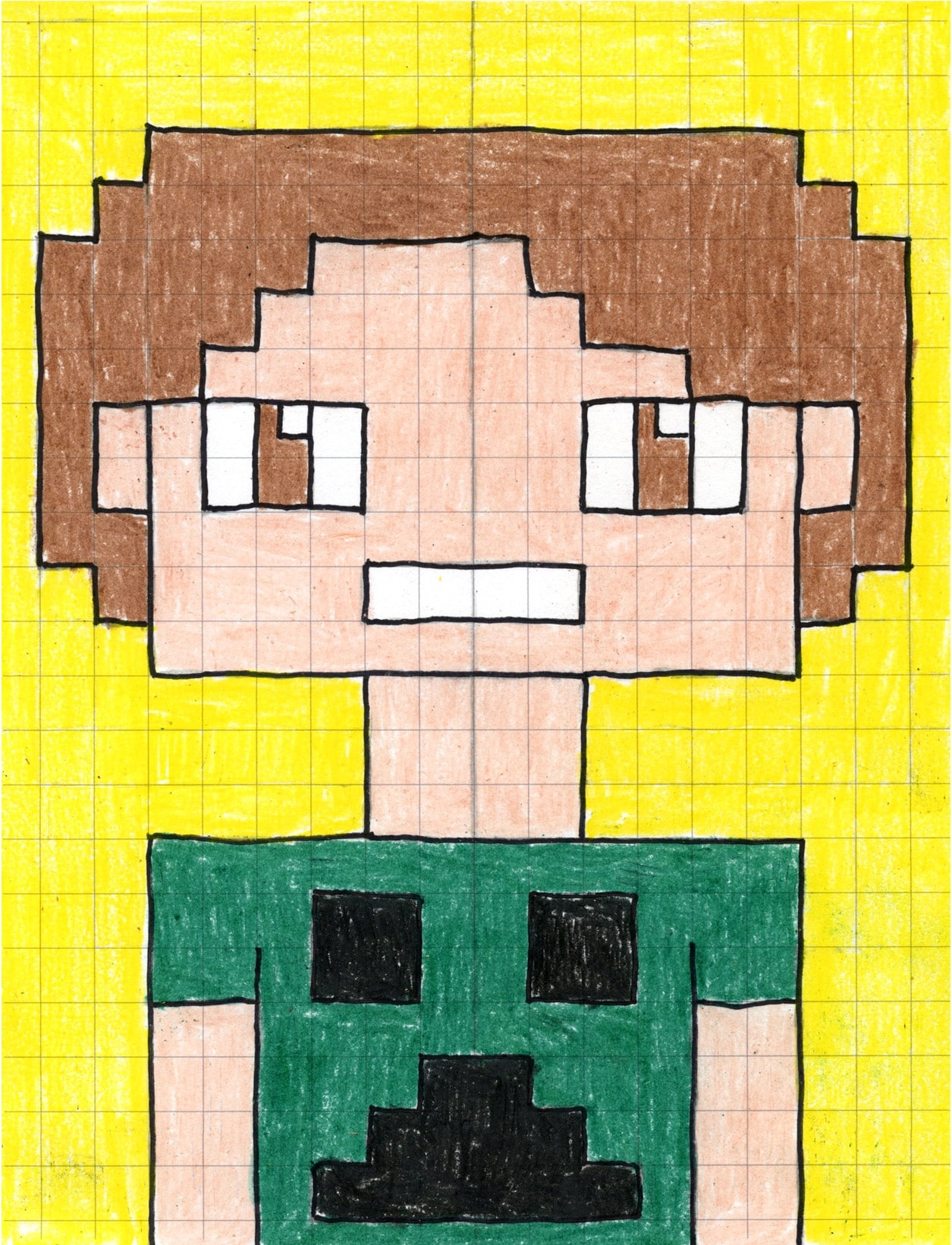 Fun Drawings On Graph Paper