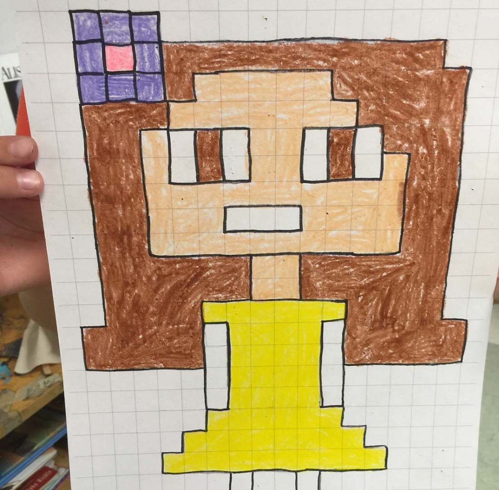 How To Draw A Minecraft Selfie Easy Minecraft Self Portrait Art