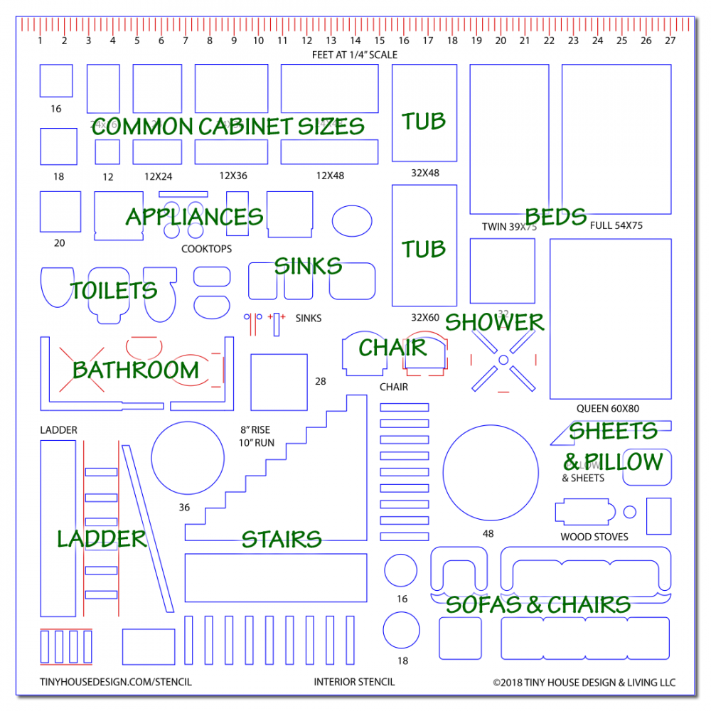 House On Graph Paper Area