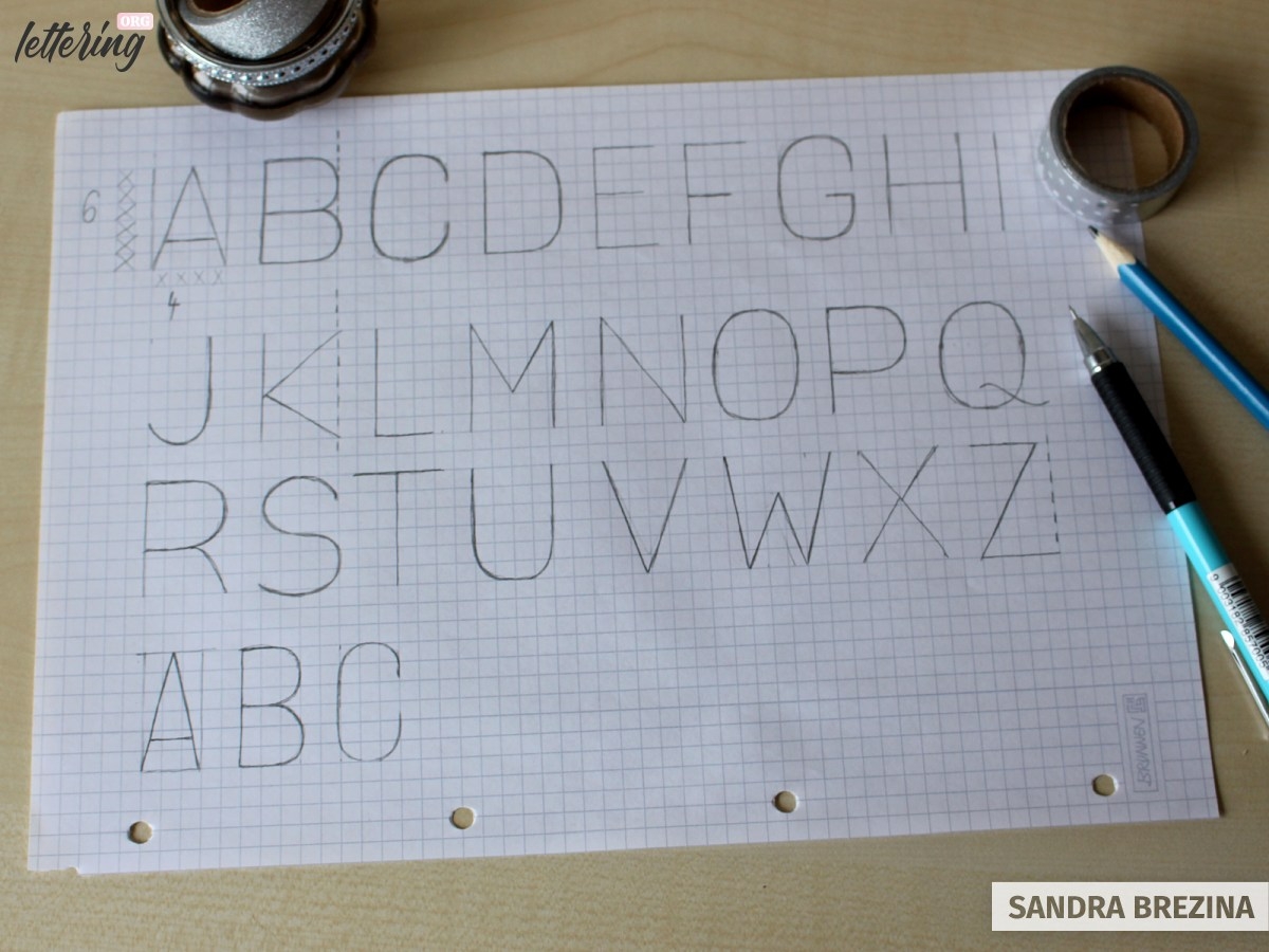 How To Draw Beautiful Block Letters Lettering
