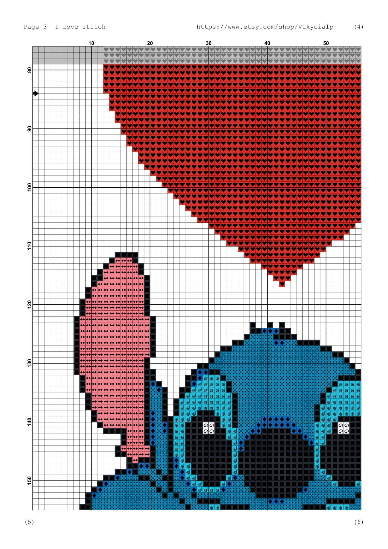 Graph Paper Drawings Stitch
