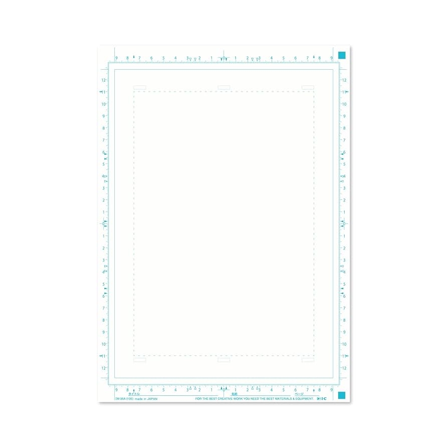 Icy IM 35A Manga Manuscript Paper A4 Thickness 28 7 Lbs 135 Kg Amazon sg Office Products