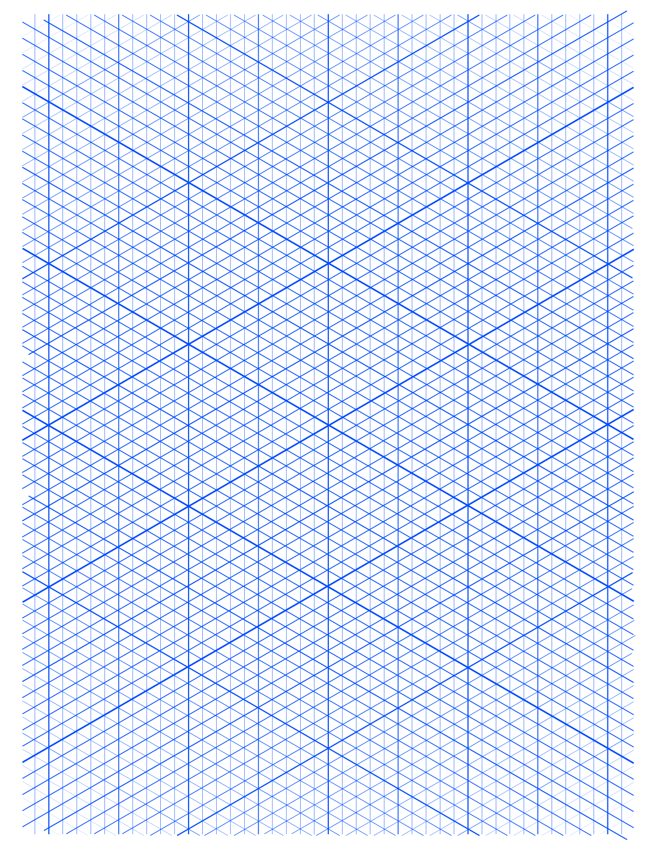 Iso Paper Decimal Graph Paper 1 5 Spacing Double Sided Red Lined Grids 500 Diamond Graph Paper