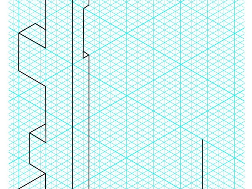 Isometric Graph Paper Drawing Pack 002 By ArtWise TPT