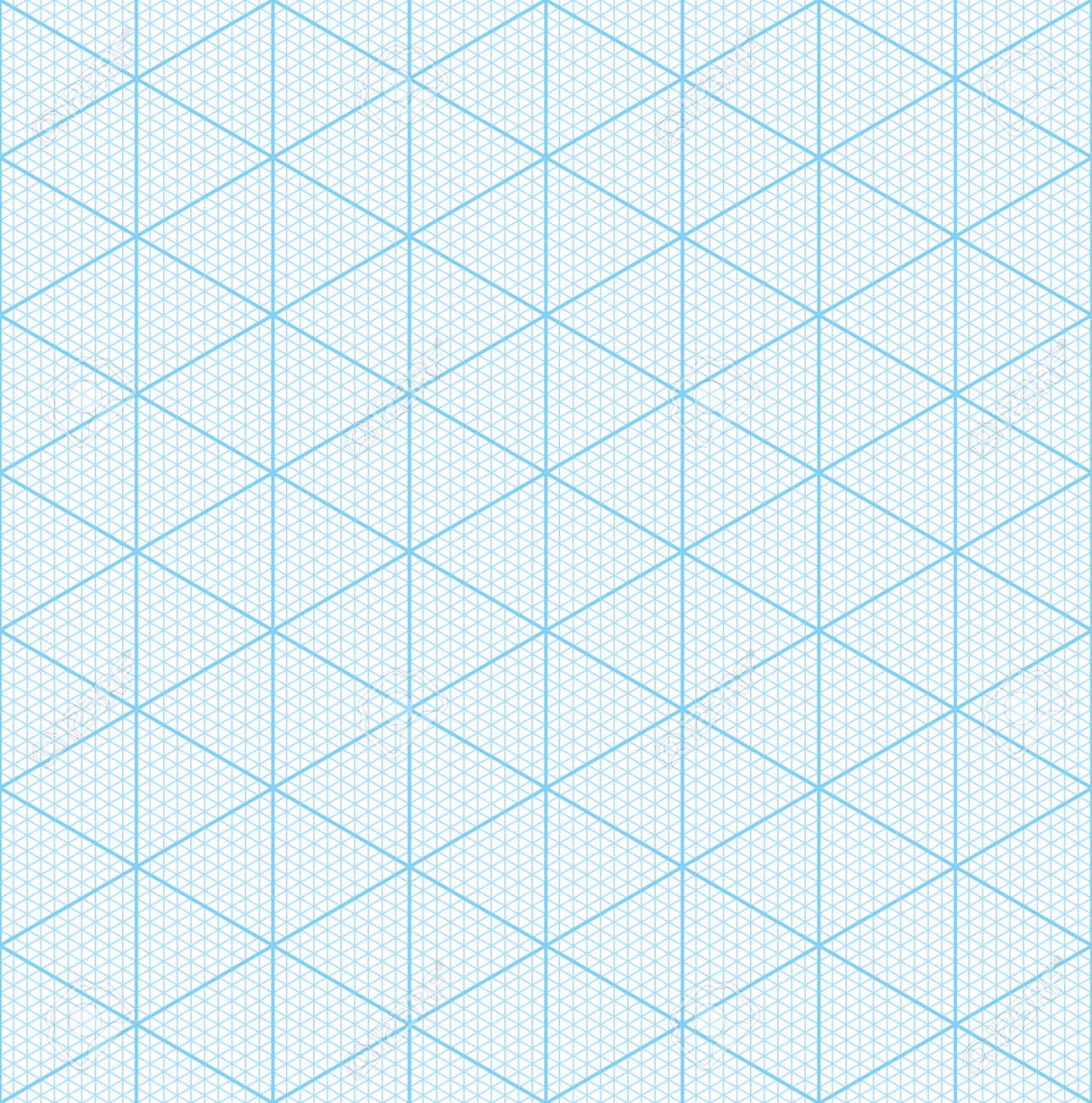Diamond Graph Paper Size Generator