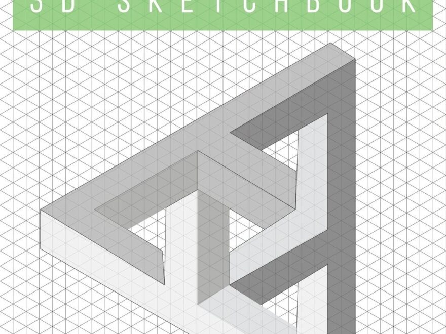 Isometric Graph Paper Notebook 3D Sketchbook Infinite Design 200 Pages 8 5 X 11 3D Graph Paper 28 Triangle Isometric Grid Isometric Graph Paper Notebooks Journals Atlantic Technical 9781724456915 Amazon Books