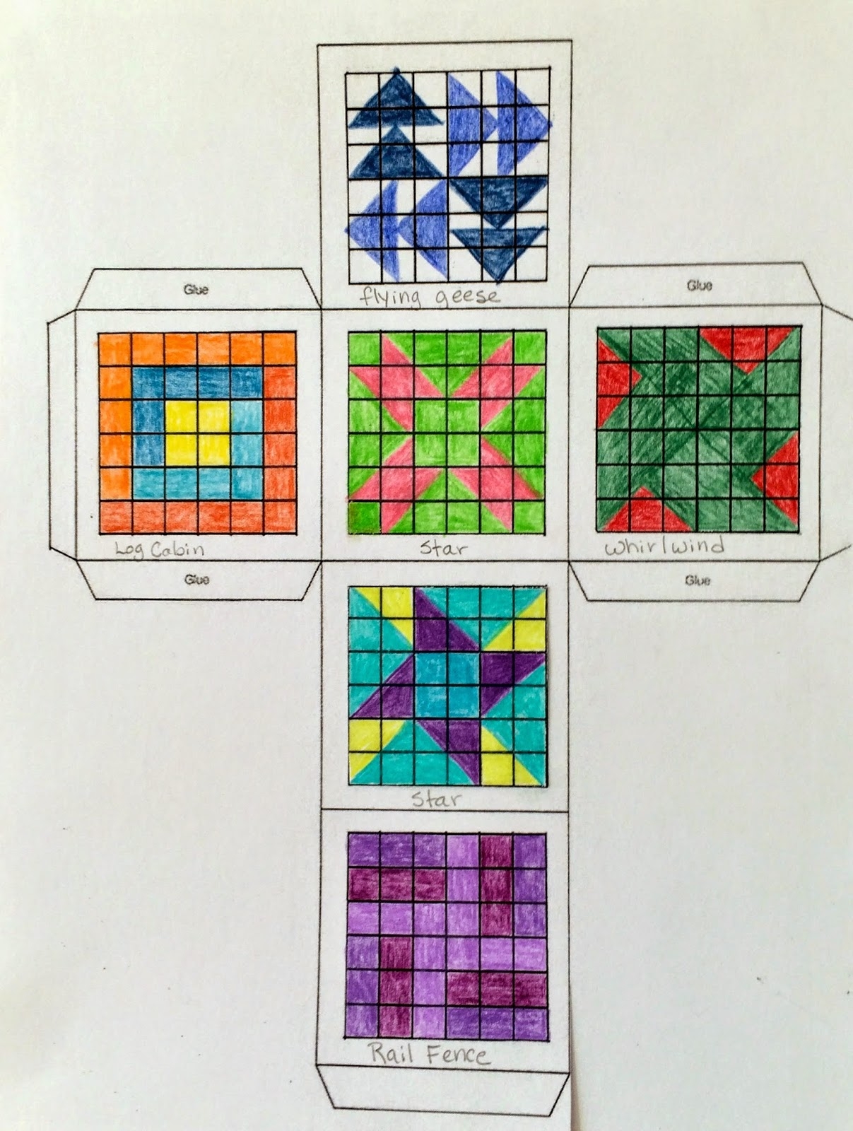 Designs Using Graph Paper
