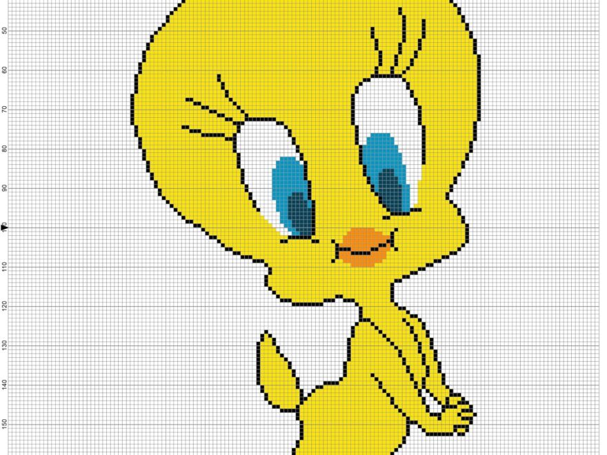 Kendra s Crocheted Creations Free Tweety Graph