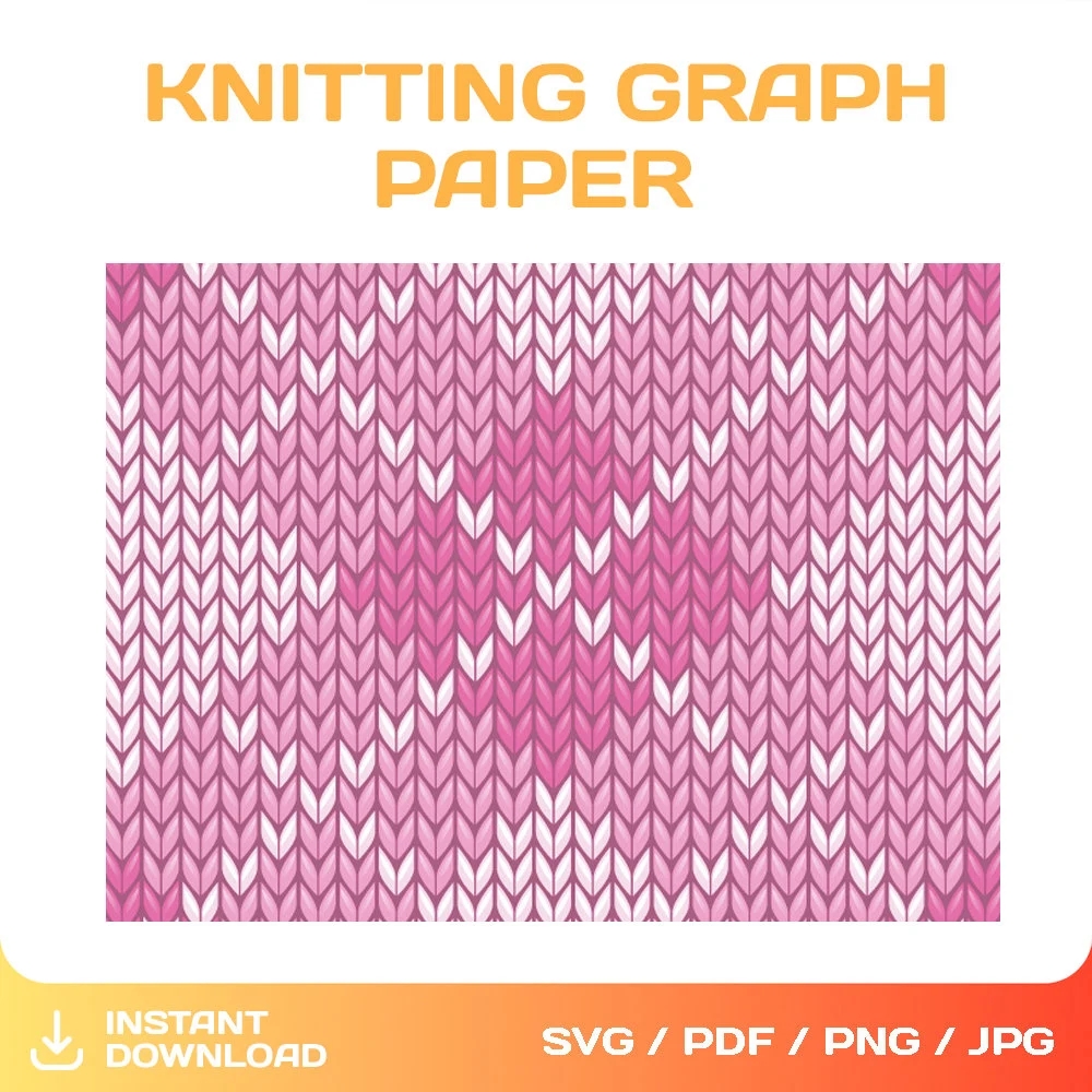 Knitting Graph Paper Template