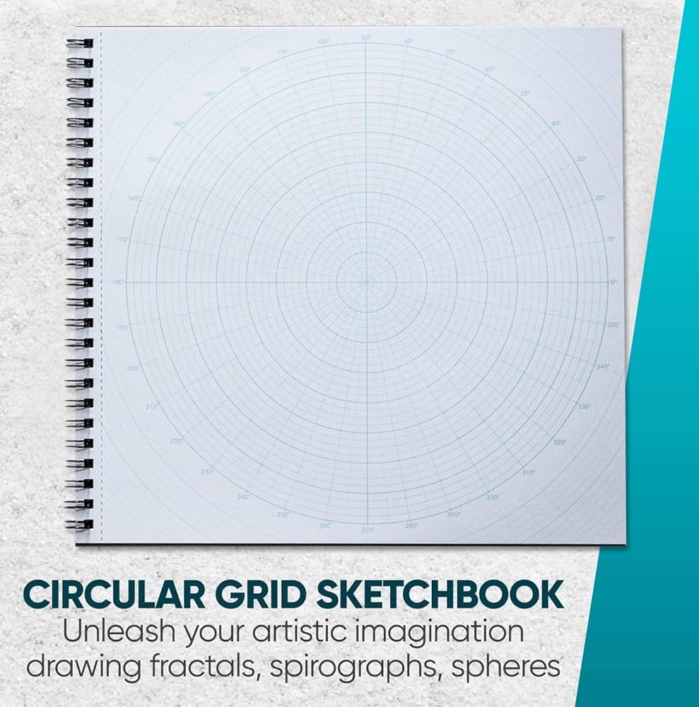 Koala Tools Circular Grid Polar Coordinate Graph Paper Notebook 3 Pack 8 5 X 8 5 60 Pp Design Circle Logo Mandala Dream Catcher Create Geometric Drawing Amazon in Home Kitchen Koala Tools Circular Grid Polar Coordinate Graph Paper Notebook 3 Pack 8 5 X 8 5 60 Pp Design Circle Logo Mandala Dream Catcher Create Geometric Drawing Amazon in Home Kitchen
